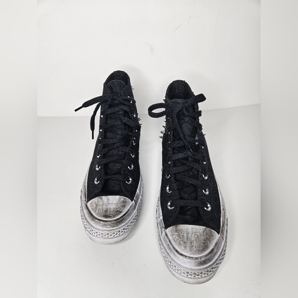 Converse Chuck 70 Studded Sneaker Distressed Size 8 - Picture 5 of 12